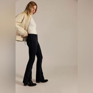 Free People Level Up Slit Slim Fit Flare Jean